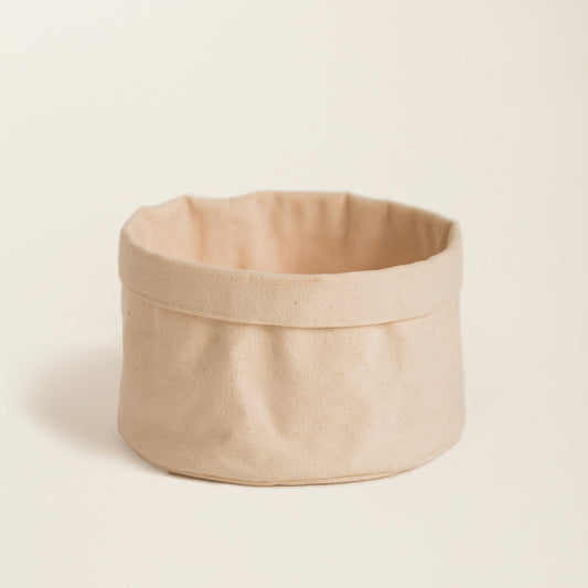 Bombažna košara za kruh | Bež