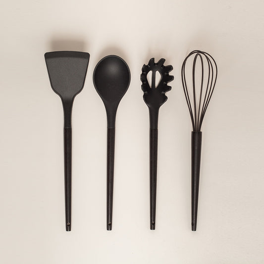 Set pripomočkov za kuhanje | Črn