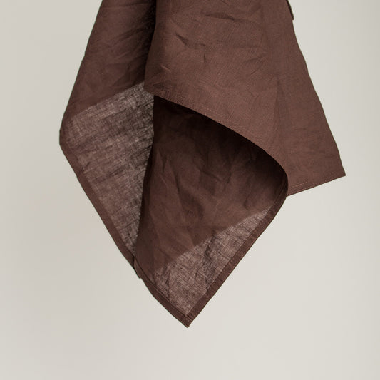 Linen napkin | Brown