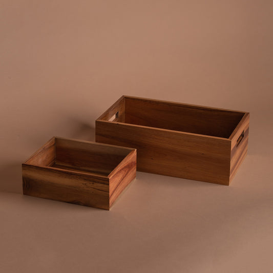 Wooden Storage set | Acacia